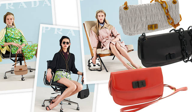 <strong>PRADA｜プラダ</strong>　2012年春夏バッグ、伊勢丹ザ・ステージにて先行販売