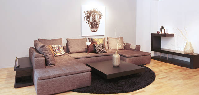 <strong>BoConcept｜ボーコンセプト</strong>　選んだソファは、 靏田さんオススメの「MEZZO（メッツォ）」。