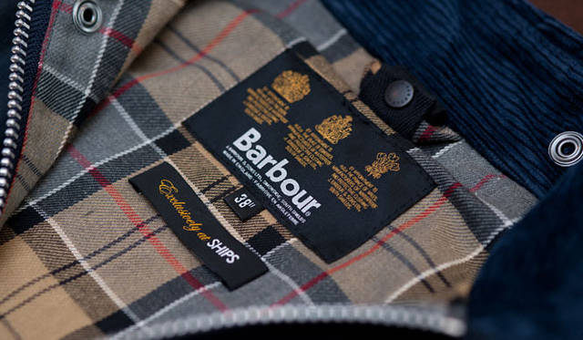 <strong> SHIPS｜シップス</strong>　Barbour Slim Fit BEDALE（スリムフィット ビデイル）4万7250円（シップス 銀座店）