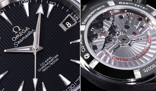 <strong>OMEGA｜オメガ</strong>　「オメガ シーマスター アクアテラ」ブラックダイヤル