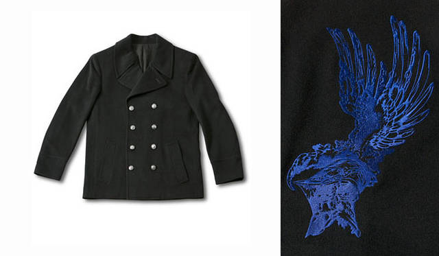 <strong>WHEREABOUTS｜ウエアラバウツ</strong>　2011-12秋冬コレクション　カシミア混ビキューナピーコート14万1750円