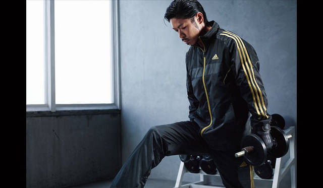 <strong>adidas｜アディダス</strong>　 adidas men’s training fall&winter 2011　「adibright」 MATSU（EXILE）