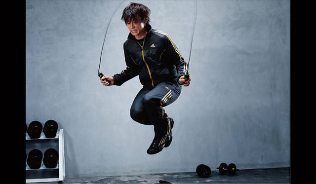 <strong>adidas｜アディダス</strong>　 adidas men’s training fall&winter 2011　「adibright」 KEIJI（EXILE）