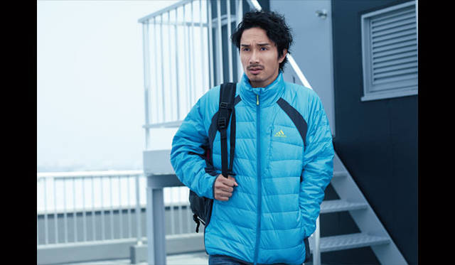 <strong>adidas｜アディダス</strong>　 adidas men’s training fall&winter 2011　「outer」 KENCHI（EXILE）