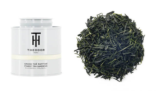 <strong>THE Ô DOR｜テオドー　大和 極上かぶせ煎茶（井ノ倉茶園）　70g（缶入り）　4305円</strong><br />日本茶の発祥の地と言われる奈良県で、テオドーが出会った芸術的な煎茶。作り手の深い愛情を感じる茶葉、水色、香り、そして味わい。一芯二葉で摘採された茶葉の甘い新芽の香りと、上品なまろみのある濃厚な旨味。このすばらしい煎茶を生み出す井ノ倉茶園は、2010年度日本茶品評会煎茶の部にて一等を受賞。出涸らしを天ぷらにしたり、ポン酢をかけておひたしにするなど、食べて愉しむこともできるこの最上級のお茶は、もう飲んでいただく以外、説明することはありません！<br /><br />原材料｜緑茶（日本）