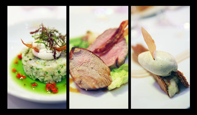 <strong>フランス｜ル・ブリストル</strong>　「114フォーブル」は、エリック・フレション総料理長のもと、若手シェフ、エリック・デボルト氏を起用。