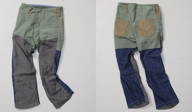 <strong>CANTON｜キャントン</strong>　500-2150od Canton N3D ハイライズ・トラウザース（ロック縫製排除モデル）