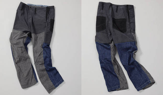 <strong>CANTON｜キャントン</strong>　500-2150bk Canton N3D ハイライズ・トラウザース（ロック縫製排除モデル）