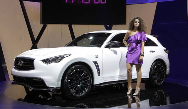 <strong>Infiniti FX Sebastian Vettel concept｜インフィニティFX セバスチャン・ベッテル コンセプト</strong>