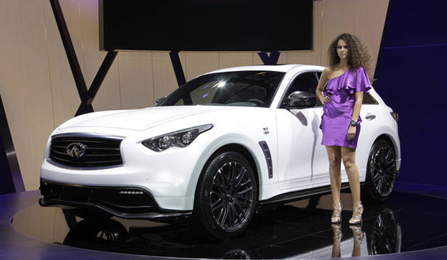 <strong>Infiniti FX Sebastian Vettel concept｜インフィニティFX セバスチャン・ベッテル コンセプト</strong>