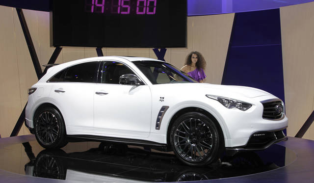 <strong>Infiniti FX Sebastian Vettel concept｜インフィニティFX セバスチャン・ベッテル コンセプト</strong>