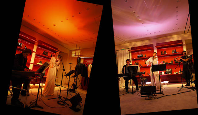 <strong>YVES SAINT LAURENT｜イヴ・サンローラン</strong>　夏木マリさんによるシークレットライブ！<br />Courtesy of Yves Saint Laurent