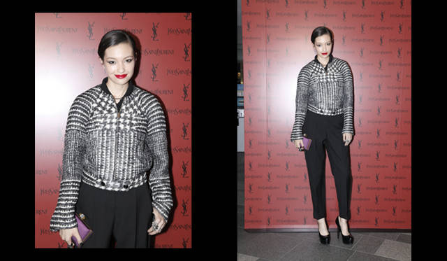 <strong>YVES SAINT LAURENT｜イヴ・サンローラン</strong>　モデル/女優 太田莉菜さん<br />Courtesy of Yves Saint Laurent