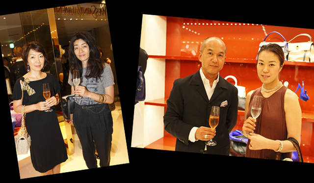 <strong>YVES SAINT LAURENT｜イヴ・サンローラン</strong>　左から雑誌『25ans』編集長 十河ひろ美さん、編集長代理 柳川啓子さん、雑誌『Grazia』編集長 加藤孝広さん、副編集長 匂坂多恵子さん<br />Courtesy of Yves Saint Laurent