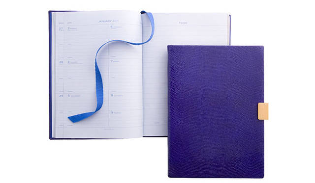 <strong>SMYTHSON｜スマイソン</strong>　SOHO DIARY（ラピス）4万3050円