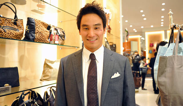 <strong>BARNEYS NEW YORK｜バーニーズ　ニューヨーク</strong>　バーニーズ　ニューヨーク福岡店レセプションパーティー　水泳選手 松田丈志氏