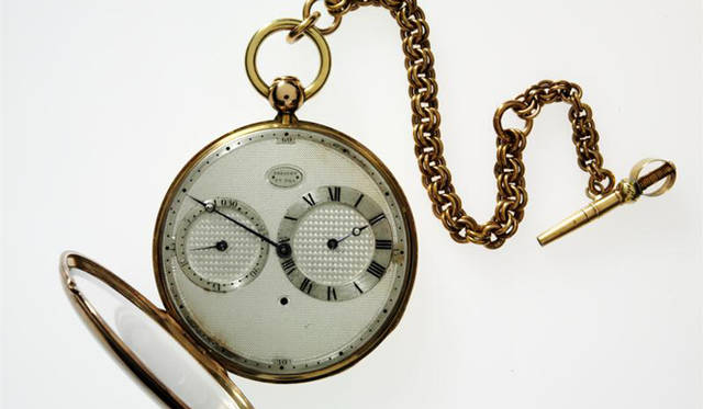 <strong>BREGUET│スイス国立博物館で『アブラアン・ルイ・ブレゲ回顧展』を開催</strong>　　No.2603 クオーターリピーター メダルウォッチ レギュラーダイヤル