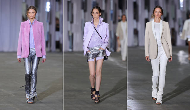 <strong>DIESEL BLACK GOLD｜ディーゼル ブラック ゴールド</strong>　「DIESEL BLACK GOLD」SPRING SUMMER 2012　ランウェイに登場したモデル　左から、Magdalena、Zuzanna、Karmen P.