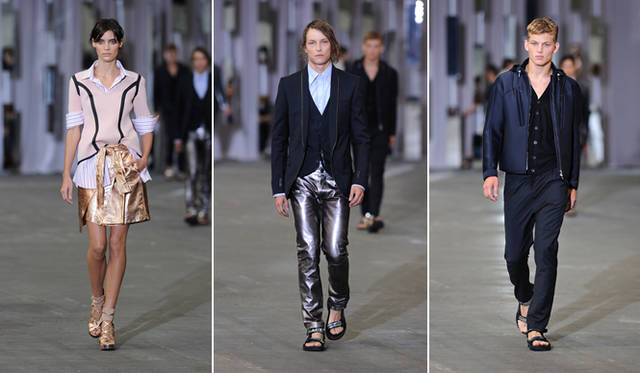 <strong>DIESEL BLACK GOLD｜ディーゼル ブラック ゴールド</strong>　「DIESEL BLACK GOLD」SPRING SUMMER 2012　Alison、Christian、Sebastian