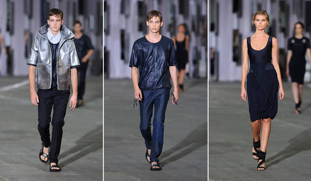 <strong>DIESEL BLACK GOLD｜ディーゼル ブラック ゴールド</strong>　「DIESEL BLACK GOLD」SPRING SUMMER 2012　James、Baptiste、Zuzanna