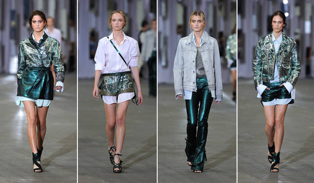 <strong>DIESEL BLACK GOLD｜ディーゼル ブラック ゴールド</strong>　「DIESEL BLACK GOLD」SPRING SUMMER 2012　Alejandra、Siri、Kori、Aymeline