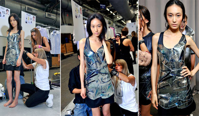 <strong>DIESEL BLACK GOLD｜ディーゼル ブラック ゴールド</strong>　「DIESEL BLACK GOLD」SPRING SUMMER 2012　バックステージ