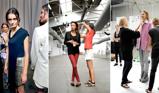 <strong>DIESEL BLACK GOLD｜ディーゼル ブラック ゴールド</strong>　「DIESEL BLACK GOLD」SPRING SUMMER 2012　バックステージ