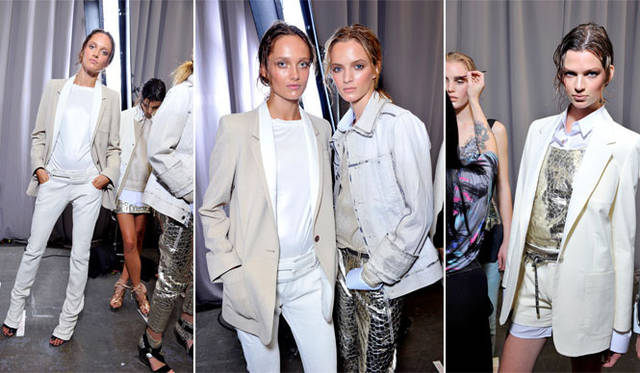 <strong>DIESEL BLACK GOLD｜ディーゼル ブラック ゴールド</strong>　「DIESEL BLACK GOLD」SPRING SUMMER 2012　バックステージ