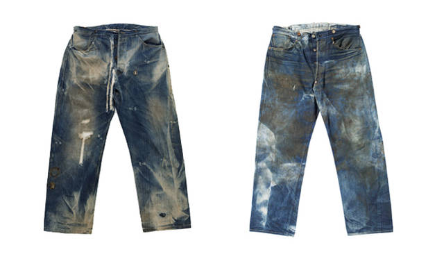 <strong>リーバイス｜世界最古のジーンズが日本初上陸！</strong>　左「NEVADA 1880s」、右「BARNYARD c.1890 501XX」