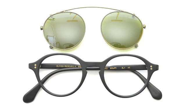 <strong>Continuer｜コンティニュエ</strong>　「オリバー ピープルズ」　クリップオン1万4700円、フレーム3万450円