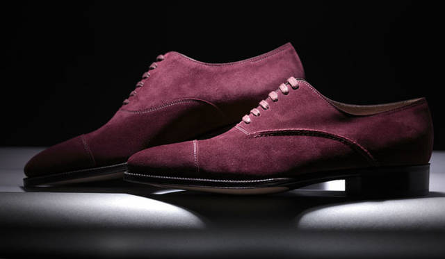 <strong>JOHN LOBB│ジョンロブ</strong>　イヤーモデル「JOHN LOBB 2011」　Prune Suede/Pale Gray Museum Calf