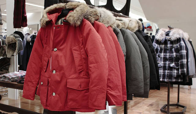 <strong>BARNEYS NEW YORK｜バーニーズ　ニューヨーク</strong>　バーニーズ　ニューヨーク銀座店の「WOOLRICH POP UP STORE」　
