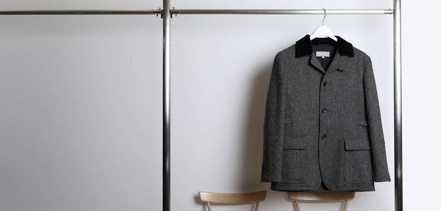 <strong> MARGARET HOWELL｜マーガレット・ハウエル</strong>　2011秋冬コレクション　ツイードブルゾン6万9300円（マーガレット・ハウエル）