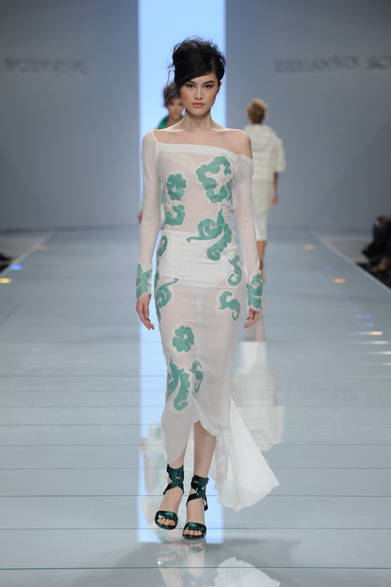 <strong>ERMANNO SCERVIVO｜エルマンノ シェルヴィーノ</strong>　2012年春夏コレクション速報