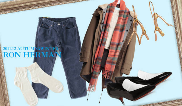 　キーワードは“ANGELENO IN THE UK”<br />1960年代のロンドンといえば、キーワードは“MODS”！　60’s MODSスタイルの男の子のバランス感を、ロンハーマンらしいアイテムで提案、表現。すべてのアイテムバランスが重要ではあるけれど、今年は足もとが一番の“キモ”。