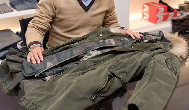 <strong>ESTNATION｜エストネーション</strong>　ESTNATION × sage de cret別注モッズコート 6万7200円（エストネーション）