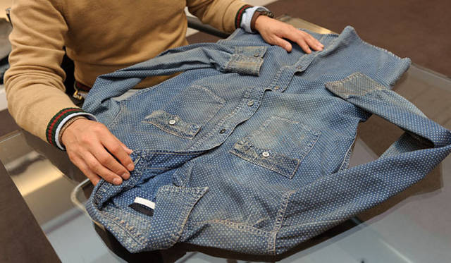 <strong>ESTNATION｜エストネーション</strong>　ESTNATION made by h.ide別注シャツ 2万2050円（エストネーション）