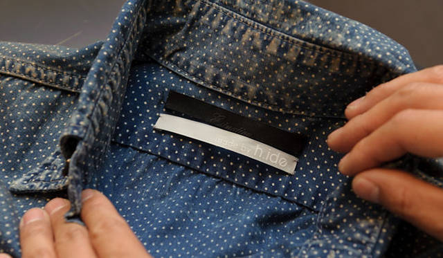 <strong>ESTNATION｜エストネーション</strong>　ESTNATION made by h.ide別注シャツ 2万2050円（エストネーション）