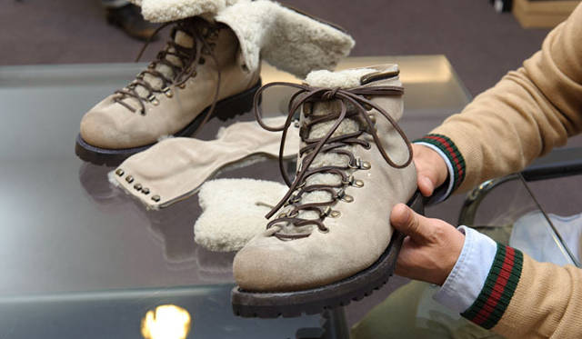 <strong>ESTNATION｜エストネーション</strong>　BUTTERO別注ムートンブーツ 6万9300円（エストネーション）