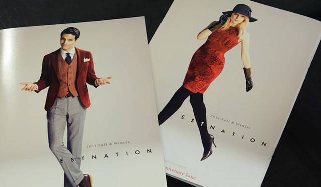 <strong>ESTNATION｜エストネーション</strong>　2011秋冬カタログ