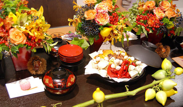 <strong>和気雅美｜FLORALUXE</strong>　ハロウィンの季節の花