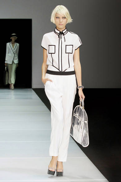 <strong>EMPORIO ARMANI｜エンポリオ アルマーニ</strong>　2012年春夏コレクション速報