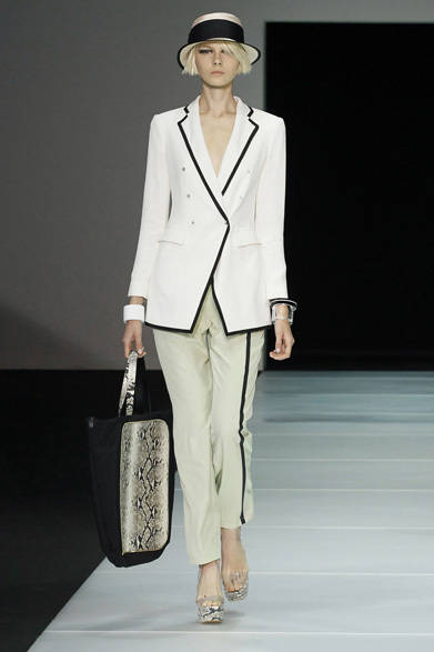 <strong>EMPORIO ARMANI｜エンポリオ アルマーニ</strong>　2012年春夏コレクション速報