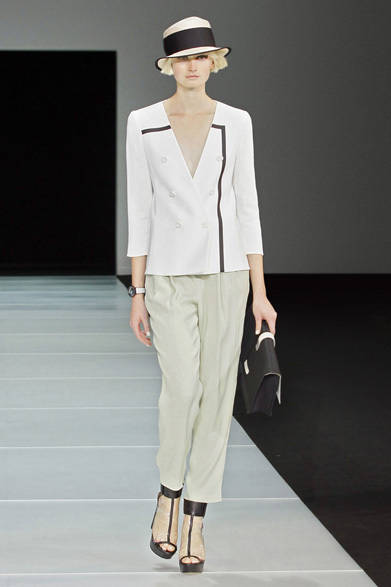 <strong>EMPORIO ARMANI｜エンポリオ アルマーニ</strong>　2012年春夏コレクション速報