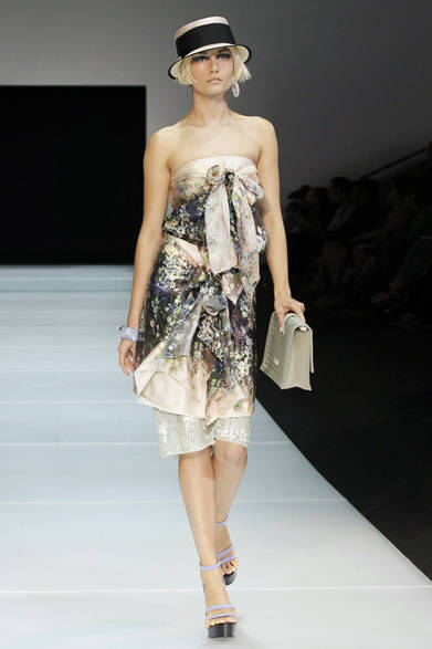 <strong>EMPORIO ARMANI｜エンポリオ アルマーニ</strong>　2012年春夏コレクション速報