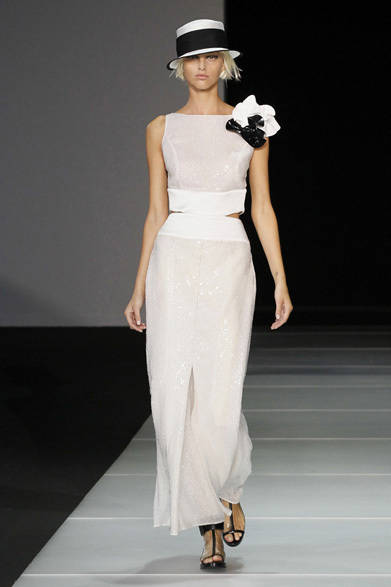 <strong>EMPORIO ARMANI｜エンポリオ アルマーニ</strong>　2012年春夏コレクション速報