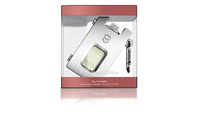<strong>Victorinox｜ビクトリノックス</strong>　「PURE METAL EDITION」1万2600円（75ml）日本限定50本