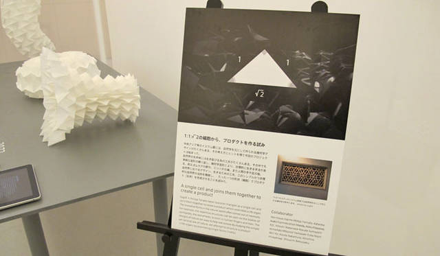 <strong>DESIGNTIDE TOKYO 2011｜デザインタイド トーキョー 2011</strong>　「Geo forming sugiX×Hiroya Tanaka」