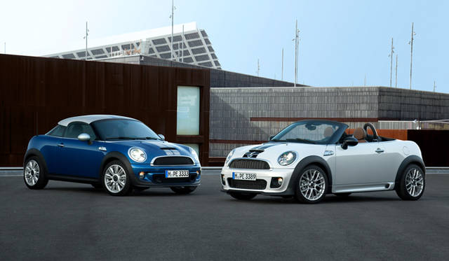<strong>MINI Roadster｜ミニ ロードスター</strong>　写真左｜MINI クーペ