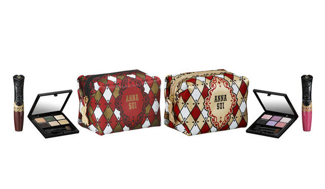 <strong>ANNA SUI｜アナ スイ</strong>　クリスマスコレクション2011　　＜限定メイクアップセット＞アナ スイ アイカラー パレット＆リップグロス セット
